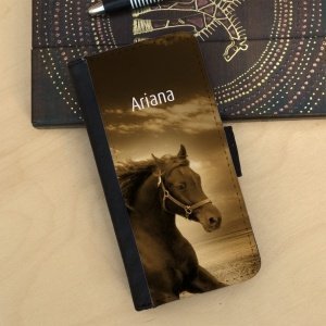 iPhone 5 Flipcover für Pferde - Lie