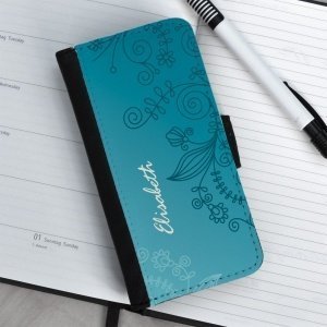 iPhone 5 Klapphülle in Lederoptik m