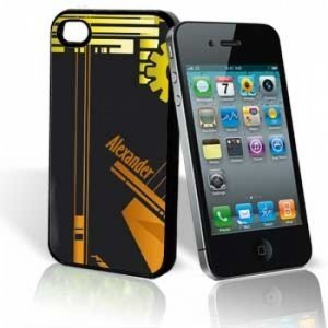 iPhone®-Cover 4/ 4S HipHop mit Namen