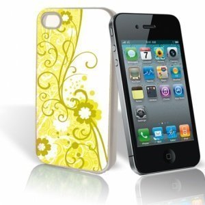 iPhone®-Cover 4/ 4S Maria gelb mit Namen