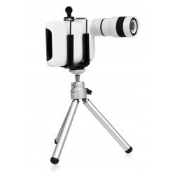 iPhone Objektiv und Stativ