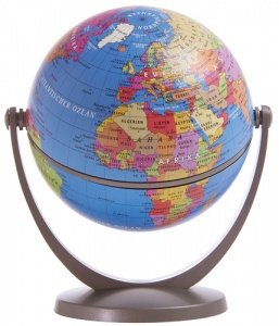 IQ-Quiz-Globus - Politisch