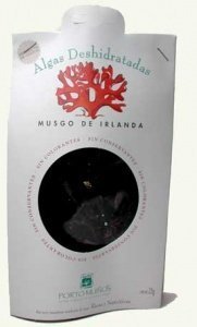 Irisches Moos (Chondrus crispus) getrock