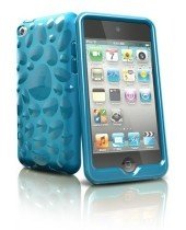 iSkin Pebble Blau iPod Touch 4G Hülle