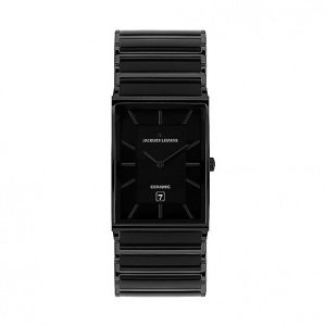 JACQUES LEMANS Herrenuhr York Black 1-15