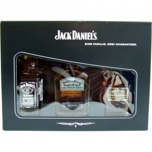 Jack Daniel`s - Eine Familie, drei Charaktere - 3 x 50ml