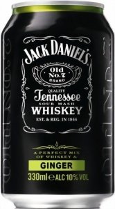 Jack Daniels & Ginger 0,33 Liter Dose