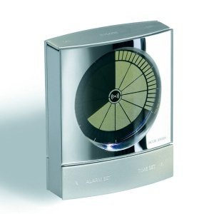 Jacob Jensen Wecker TIMER CLOCK silber c