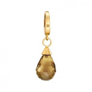 JETTE Gold Charm Golden Drop