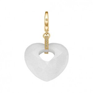 JETTE Gold Charm Secret Hearts