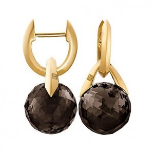 JETTE Gold Creole Smoky sparkle