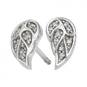 JETTE Ohrstecker Flügel