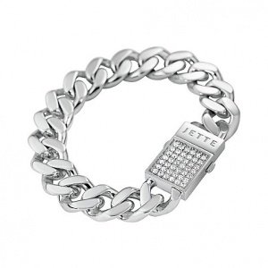 JETTE Silber Armband Tank