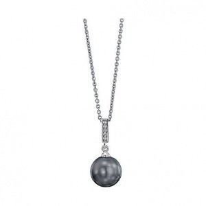 JETTE Silber Collier Magic Pearl
