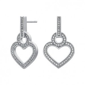 JETTE Silber Ohrhänger Heartbreak