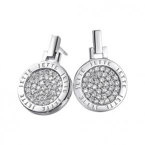 JETTE Silber Ohrstecker Always