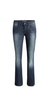 Jeans im Used-Look