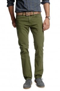 Jeans mit Einzelfärbung