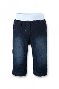 Jeans mit Jersey-Futter