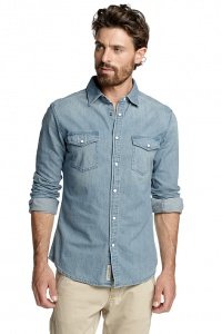 Jeanshemd, Baumwolle