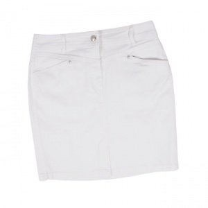 Jeansrock Arleen weiß