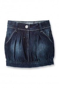 Jeansrock mit Verstellbund