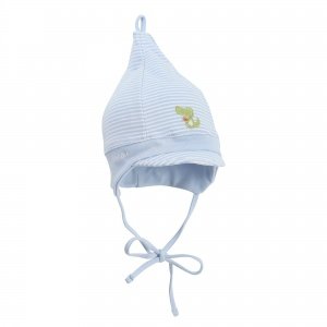 Jersey-Mütze bleu/Ringel 47/49