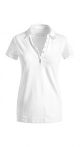 Jersey/Satin Polo Shirt