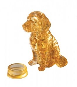 Jeruel Crystal Puzzle, Golden Retriever