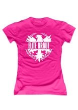 JGA Girlie Shirt Elite Braut fuchsia