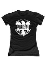 JGA Girlie Shirt Elite Braut schwarz