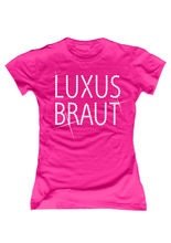JGA Girlie Shirt Luxusbraut fuchsia