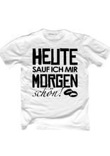 JGA T-Shirt Heute sauf ich... weiss