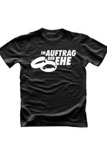 JGA T-Shirt Im Auftrag der Ehe schwarz