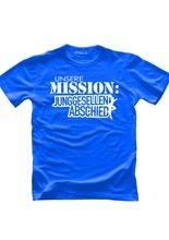 JGA T-Shirt Mission JGA blau