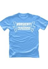 JGA T-Shirt Trauzeuge unter Hochspannung