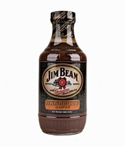 Jim Beam BBQ Sauce (475ml Glas-Flasche)
