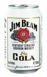Jim Beam & Cola Longdrink 0,33 Liter Dos