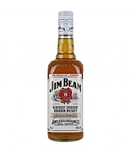 Jim Beam White Label Straight Bourbon Whiskey (700ml Flasche)