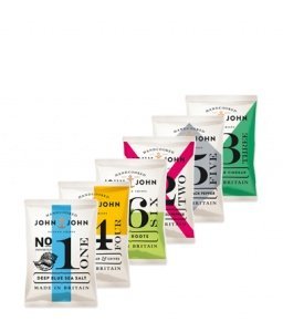 John & John Chips 6x150g Vorteilspaket (