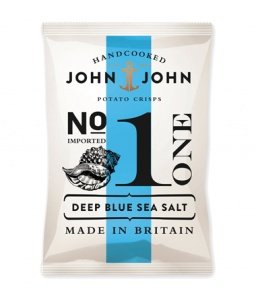 John & John Kartoffelchips mit Meersalz 