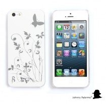 Johnny Palermo iPhone 5 Butterfly Case - White