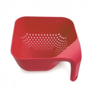 Joseph Joseph SQUARE COLANDER Sieb Rot M