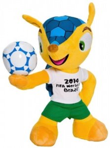 Maskottchen Fifa WM2014 Plüsch