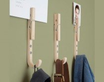 JPEG Wäscheklammer Kleiderhaken 3er Set