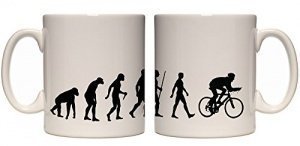 Radfahrer Evolution Becher