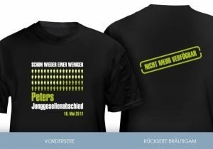 Junggesellenabschied T-Shirt *Nicht verf