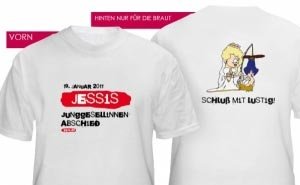 Junggesellinnenabschied Party-T-Shirt *S