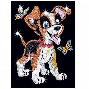 Junior Pailletten-Kunst