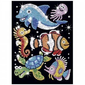 Junior Pailletten-Kunst